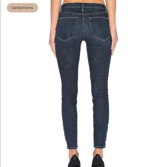 FRAME Le High Skinny Side Step Jean - Picture 2 of 9